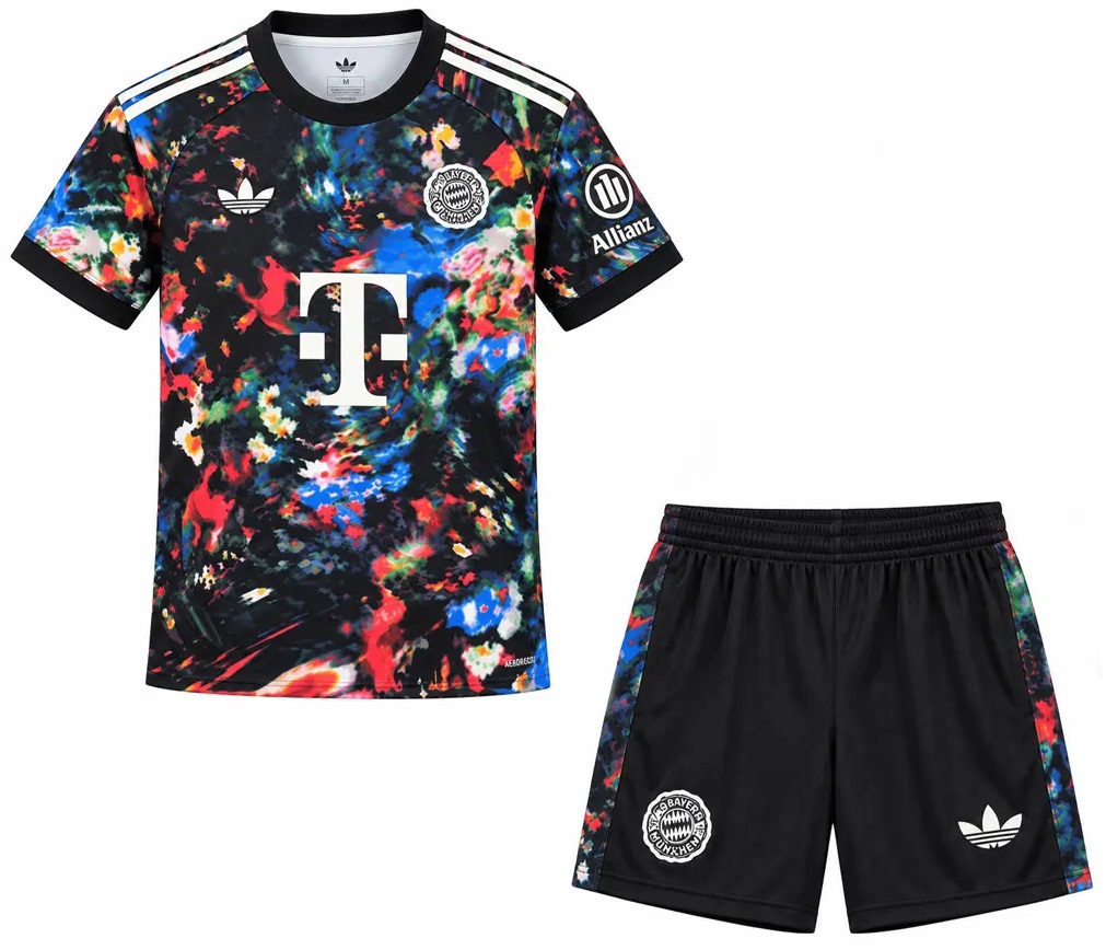 Kit infantil Bayern de Munique 2026 2027 Adidas oficial Especial